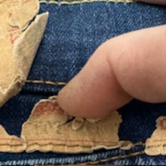 Levi's 507 Blue Jeans W33 L30 - Picture 3 of 6